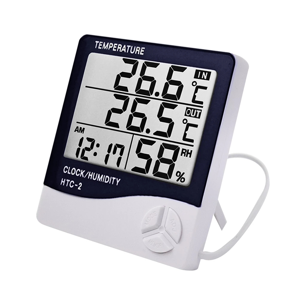 HTC-1 HTC-2 LCD 전자 디지털 온습도계 실내 - Weather Station Indoor 리뷰 및 가격
