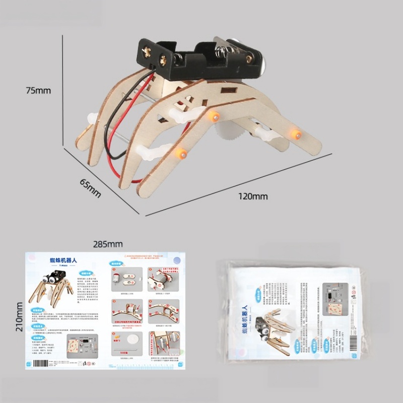 DIY 수제 워킹 스파이더 로봇 바이오닉 로봇 장난감  - Science Robotics 리뷰 및 가격