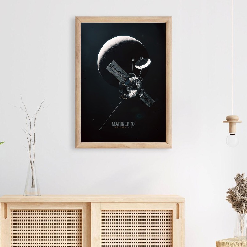 태양계 탐사 캔버스 아트 NASA 프로브 벽 장식 Ma - Star Map Poster 리뷰 및 가격