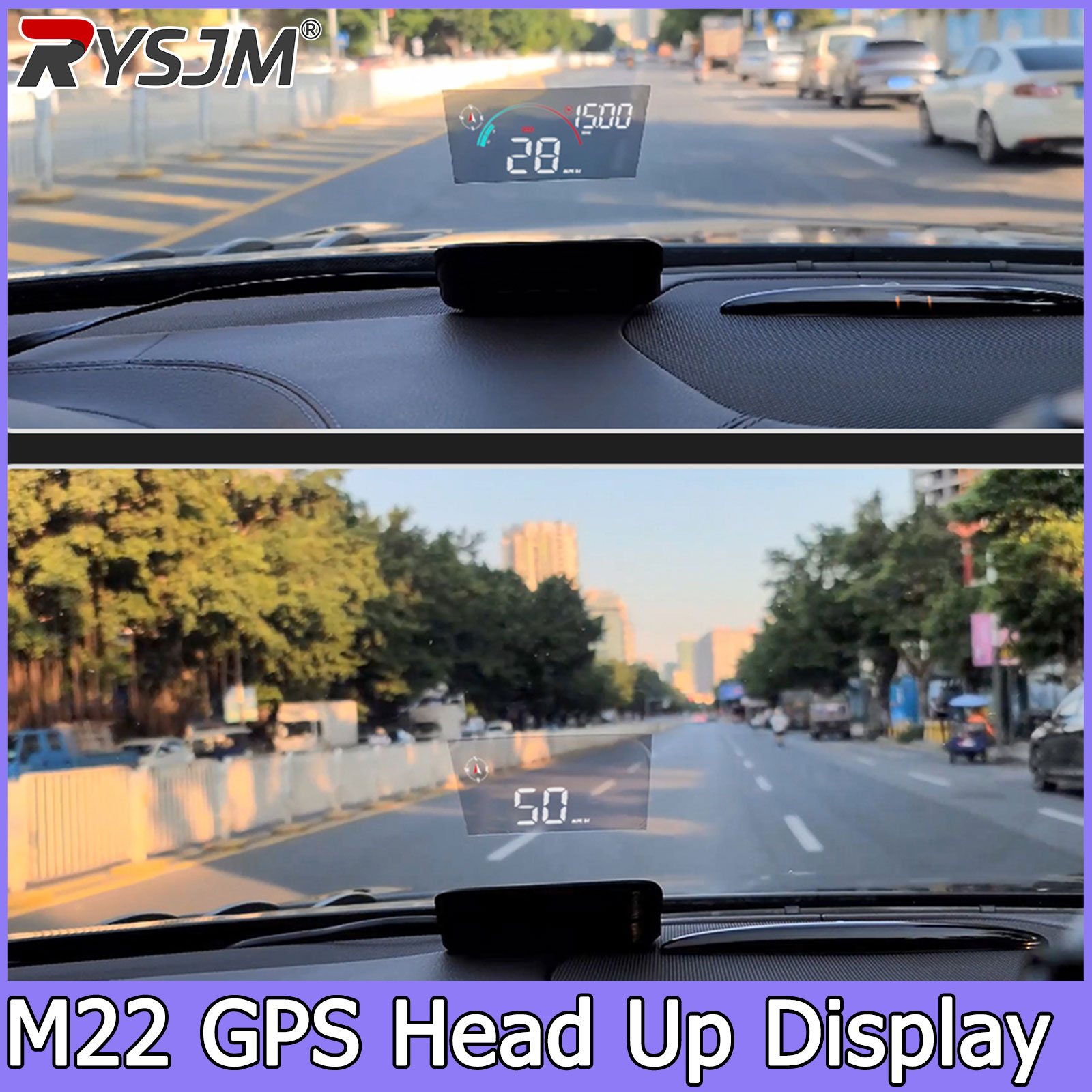 윈드실드 프로젝터 M22 GPS 속도계 헤드업 디스플레 - Anemometer Wind Speed 리뷰 및 가격